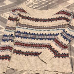 American Eagle off the shoulder sweater